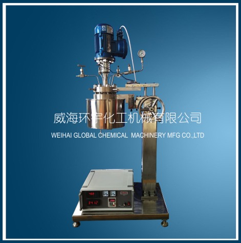 浙江GSH-0.5L Hydrogenation Reactor with Ex-proof Motor and Lifting Device